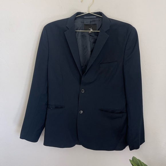 H&M Suits & Blazers Hm Slim Fit Navy Blue Sports Coatsuit Jacket